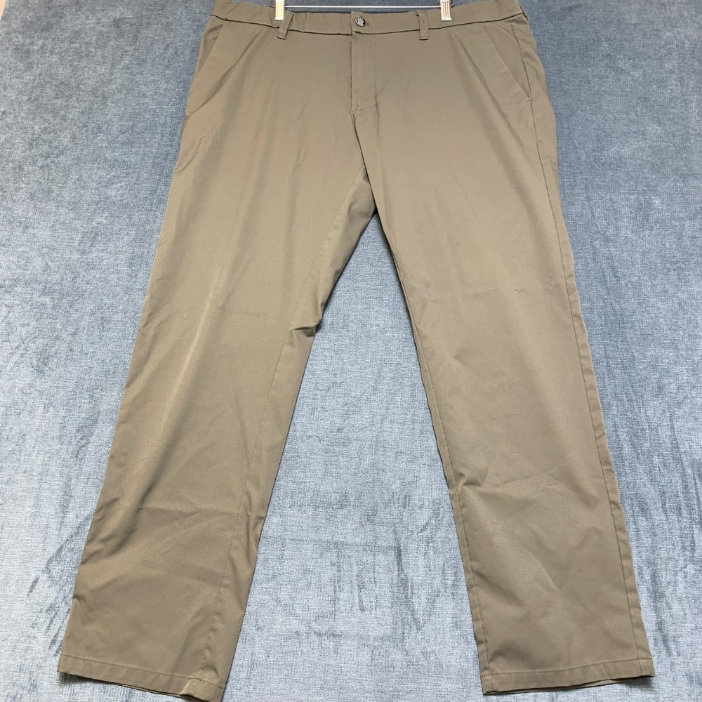 English Laundry Flex Chino Pants Mens 40x32 Beige Motion Stretch Straight Leg